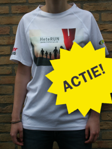 HeteRUN T-shirt actie!